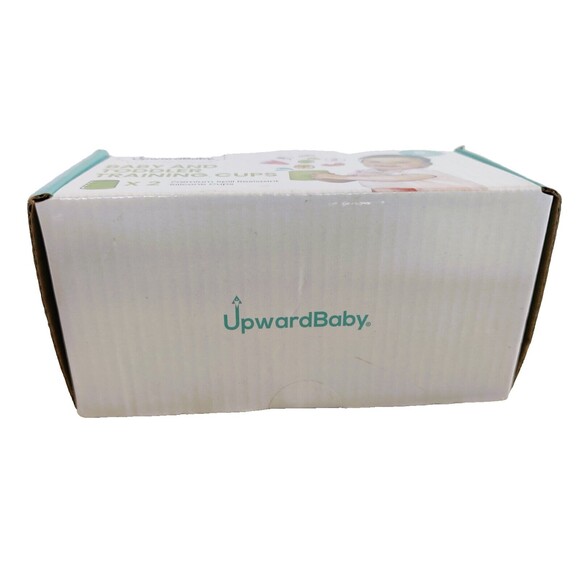 Silicone Training Cup for Infants Kids Mini Open Drinking Toddler Cups 2Pcs - Picture 2 of 4